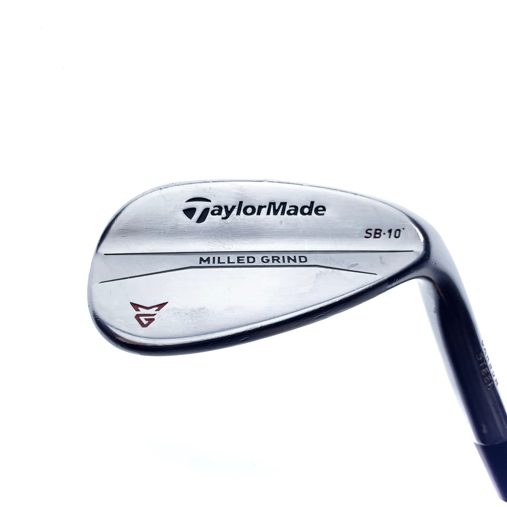 Used TaylorMade Milled Grind Satin Chrome Lob Wedge / 60.0 Degrees / Wedge Flex
