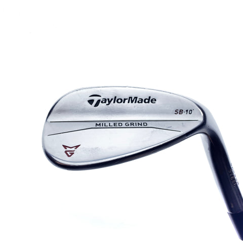 Used TaylorMade Milled Grind Satin Chrome Lob Wedge / 60.0 Degrees / Wedge Flex