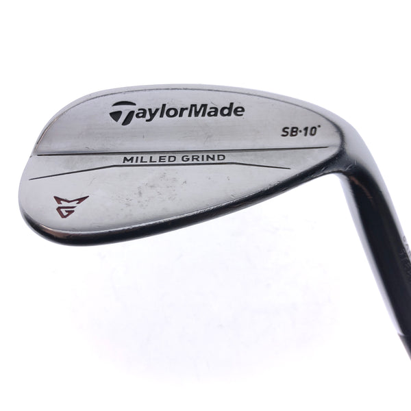 Used TaylorMade Milled Grind Satin Chrome Lob Wedge / 60.0 Degrees / Wedge Flex