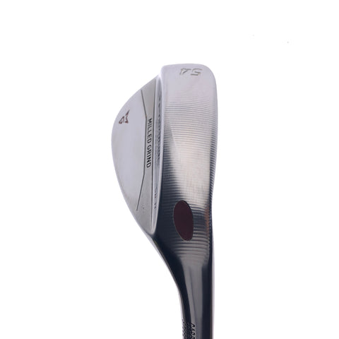 Used TaylorMade Milled Grind Satin Chrome Sand Wedge / 54.0 Degrees / Wedge Flex