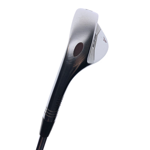 Used TaylorMade Milled Grind Satin Chrome Sand Wedge / 56 Deg / Stiff Flex / L-H