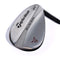 Used TaylorMade Milled Grind Satin Chrome Sand Wedge / 56.0 Degrees / Wedge Flex