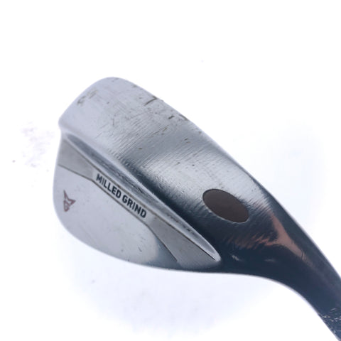 Used TaylorMade Milled Grind Satin Chrome Sand Wedge / 56.0 Degrees / Wedge Flex