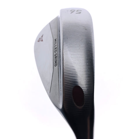 Used TaylorMade Milled Grind Satin Chrome Sand Wedge / 56.0 Degrees / Wedge Flex