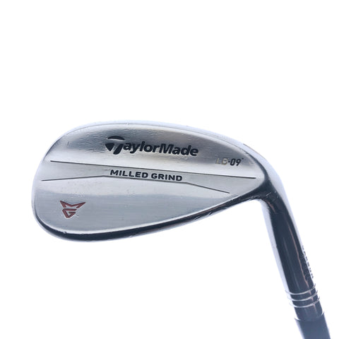 Used TaylorMade Milled Grind Satin Chrome Sand Wedge / 56.0 Degrees / Wedge Flex