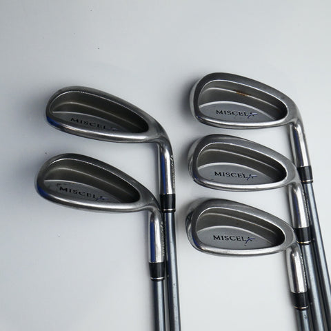 Used TaylorMade Miscela Iron Set / 7 - SW / Ladies Flex