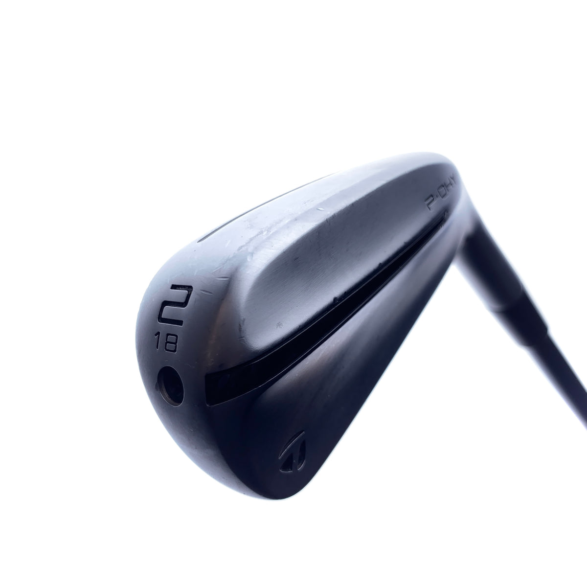 Used TaylorMade P-DHY 2 Hybrid / 18.0 Degrees / Stiff Flex
