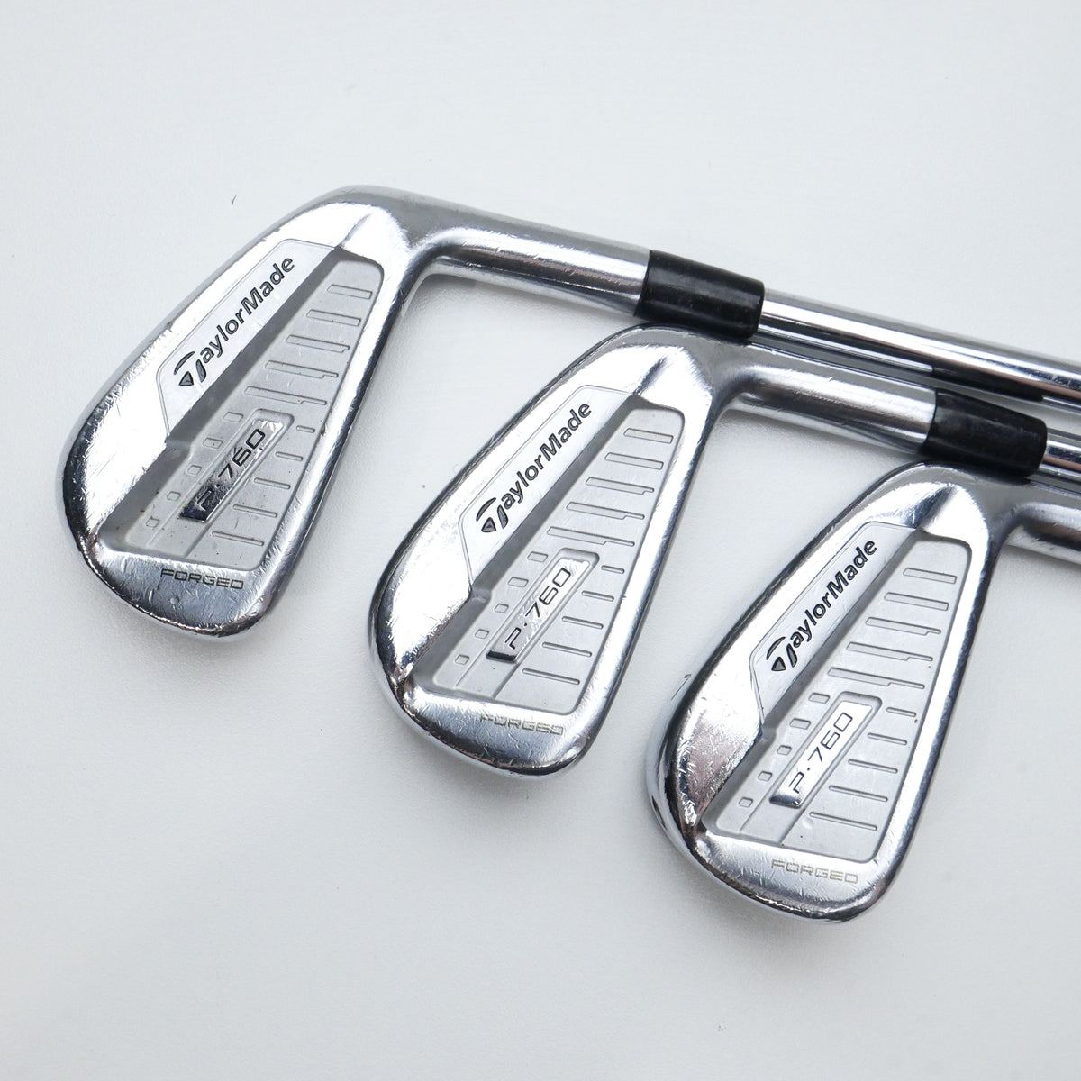 Used TaylorMade P760 Iron Set / 5 - 9 IRON / X-Stiff Flex