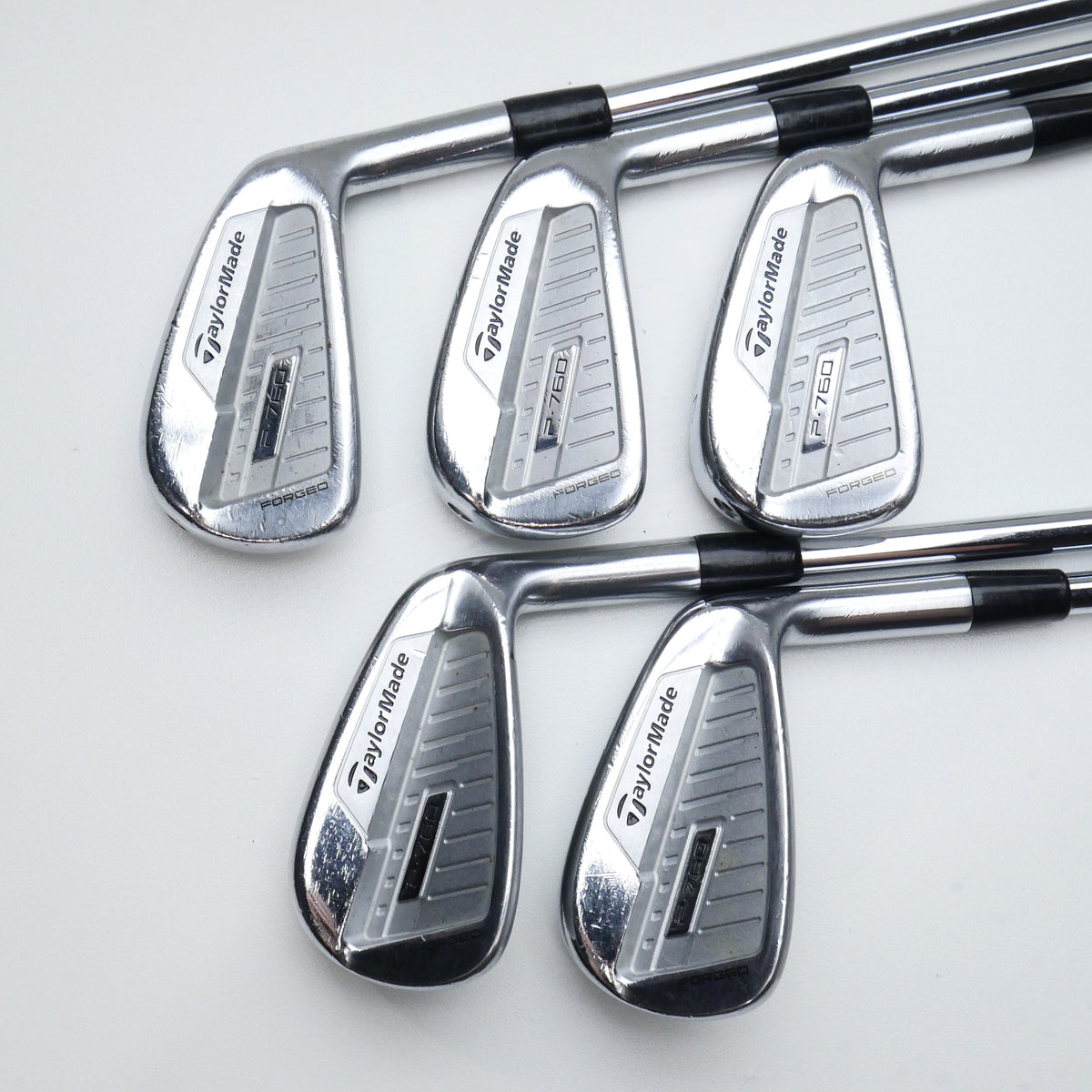 Used TaylorMade P760 Iron Set / 5 - 9 IRON / X-Stiff Flex