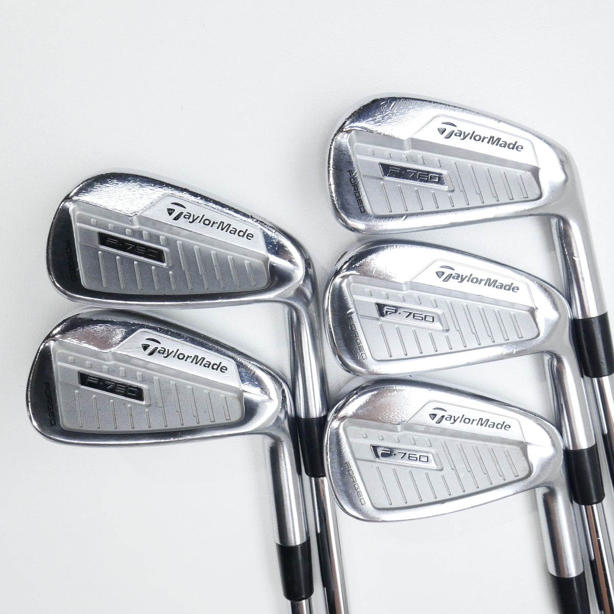 Used TaylorMade P760 Iron Set / 6 - PW / Stiff Flex