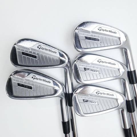 Used TaylorMade P760 Iron Set / 6 - PW / Stiff Flex