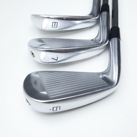 Used TaylorMade P760 Iron Set / 6 - PW / Stiff Flex