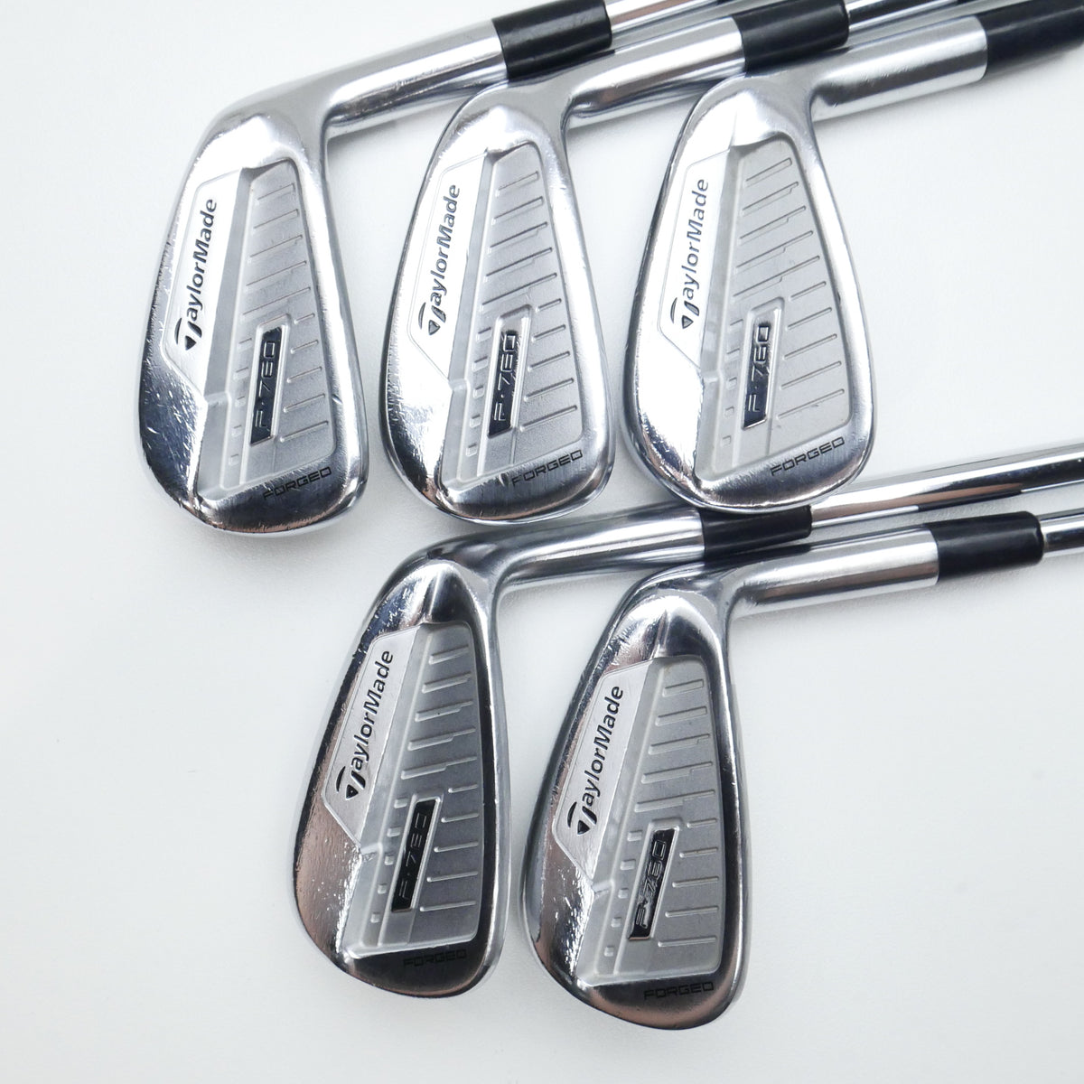 Used TaylorMade P760 Iron Set / 6 - PW / Stiff Flex