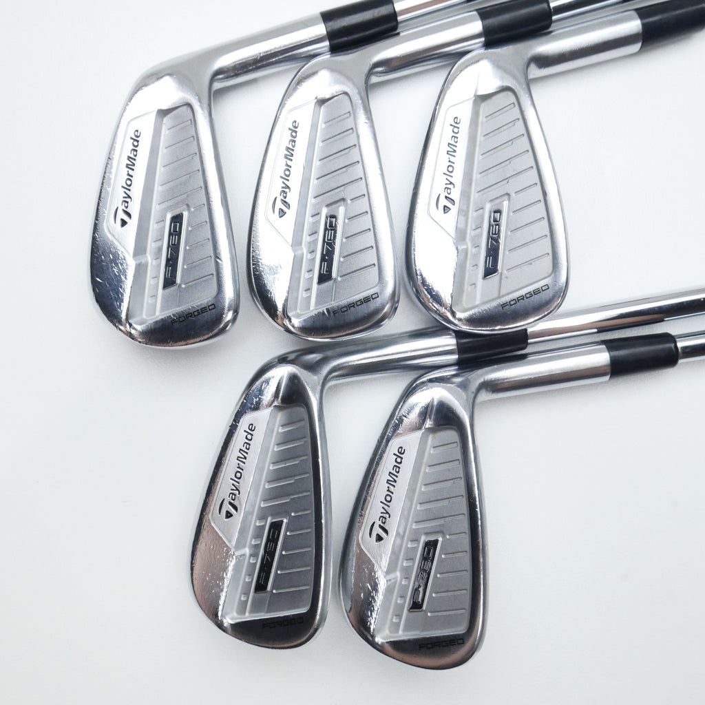 Used TaylorMade P760 Iron Set / 6 - PW / Stiff Flex
