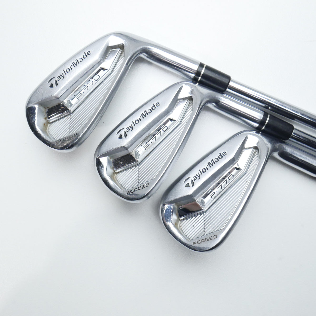 Used TaylorMade P770 2017 Iron Set / 4 - PW / Stiff Flex