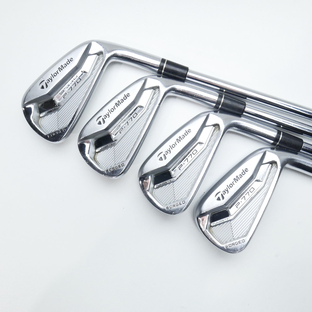 Used TaylorMade P770 2017 Iron Set / 4 - PW / Stiff Flex