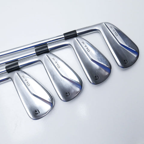 Used TaylorMade P770 2020 Iron Set / 3 - PW / Stiff Flex / Left-Handed