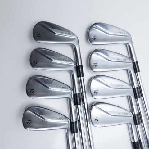 Used TaylorMade P770 2020 Iron Set / 4 - PW + AW / Regular Flex