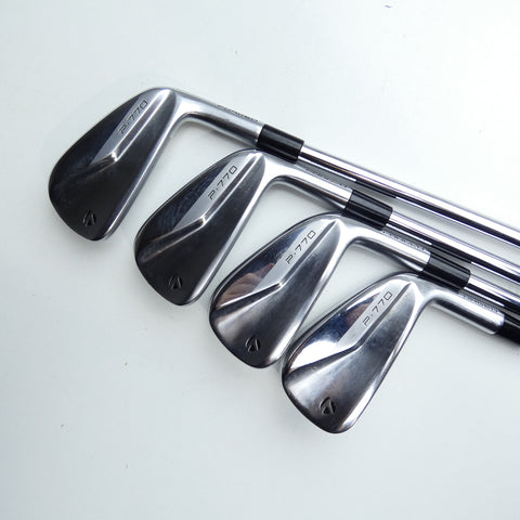Used TaylorMade P770 2020 Iron Set / 4 - PW + AW / Stiff Flex