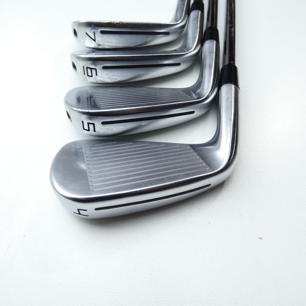 Used TaylorMade P770 2020 Iron Set / 4 - PW + AW / Stiff Flex