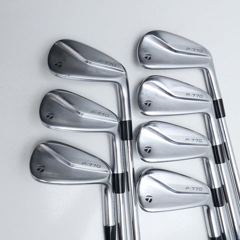 Used TaylorMade P770 2020 Iron Set / 4 - PW / Stiff Flex
