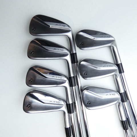 Used TaylorMade P770 2020 Iron Set / 4 - PW / Stiff Flex