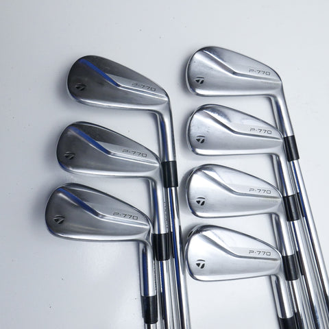 Used TaylorMade P770 2020 Iron Set / 4 - PW / Stiff Flex