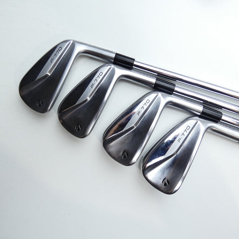 Used TaylorMade P770 2020 Iron Set / 4 - PW / Stiff Flex