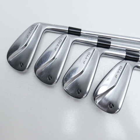 Used TaylorMade P770 2020 Iron Set / 4 - PW / Stiff Flex