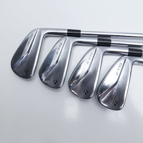 Used TaylorMade P770 2020 Iron Set / 4 - PW / Stiff Flex