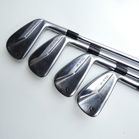 Used TaylorMade P770 2020 Iron Set / 4 - PW / Stiff Flex