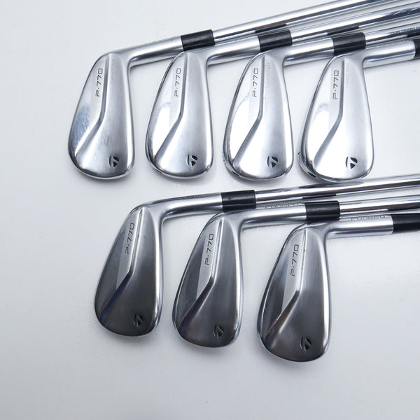 Used TaylorMade P770 2020 Iron Set / 4 - PW / Stiff Flex
