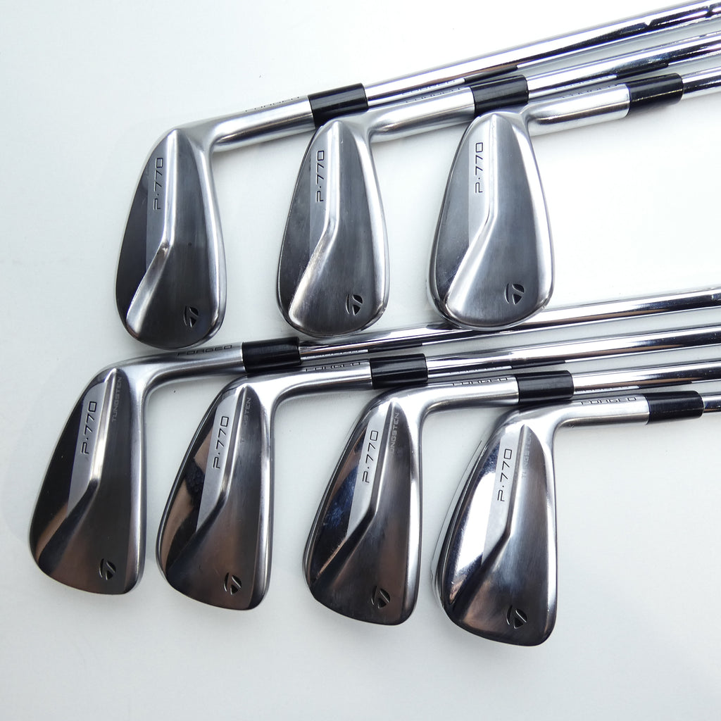 Used TaylorMade P770 2020 Iron Set / 4 - PW / Stiff Flex