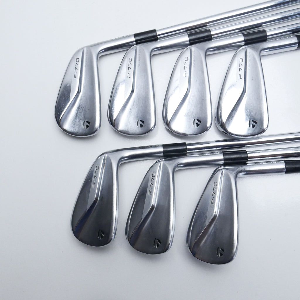 Used TaylorMade P770 2020 Iron Set / 4 - PW / Stiff Flex
