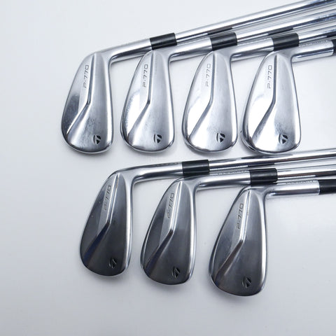 Used TaylorMade P770 2020 Iron Set / 4 - PW / Stiff Flex