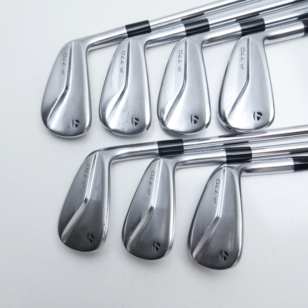 Used TaylorMade P770 2020 Iron Set / 4 - PW / Stiff Flex