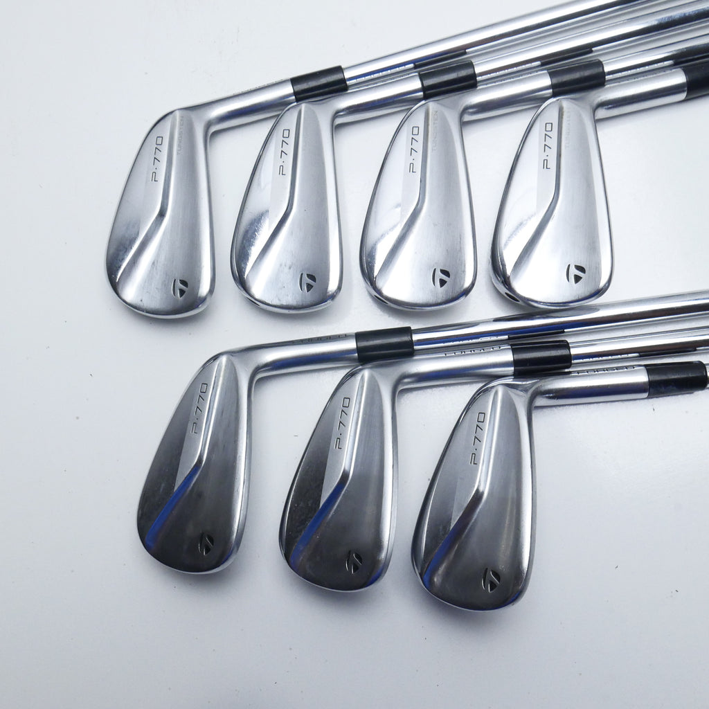 Used TaylorMade P770 2020 Iron Set / 4 - PW / Stiff Flex