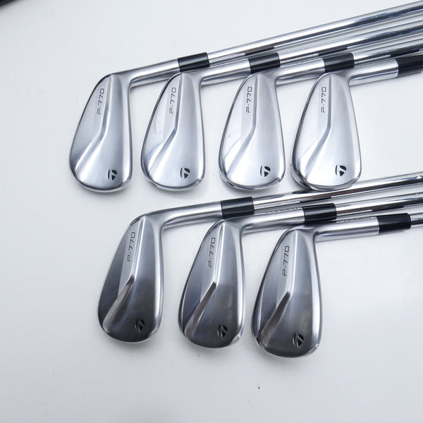 Used TaylorMade P770 2020 Iron Set / 4 - PW / Stiff Flex