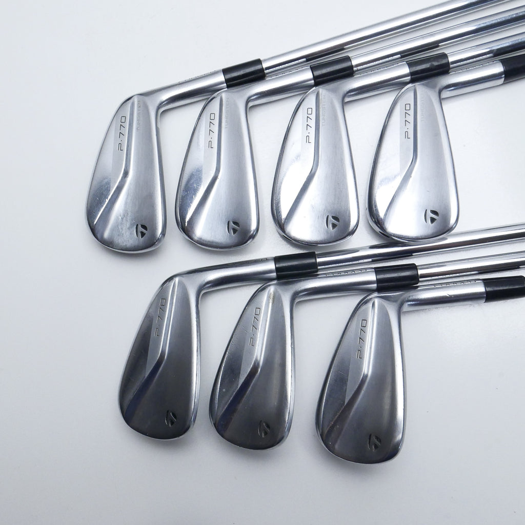 Used TaylorMade P770 2020 Iron Set / 4 - PW / Stiff Flex