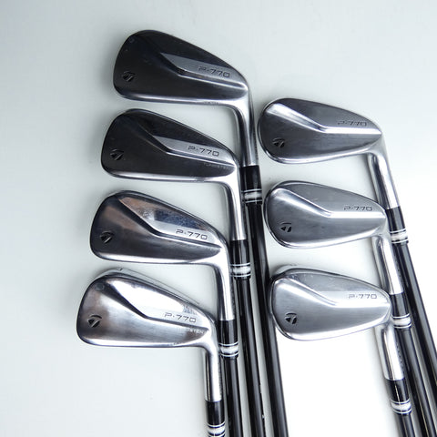 Used TaylorMade P770 2020 Iron Set / 4 - PW / X-Stiff Flex