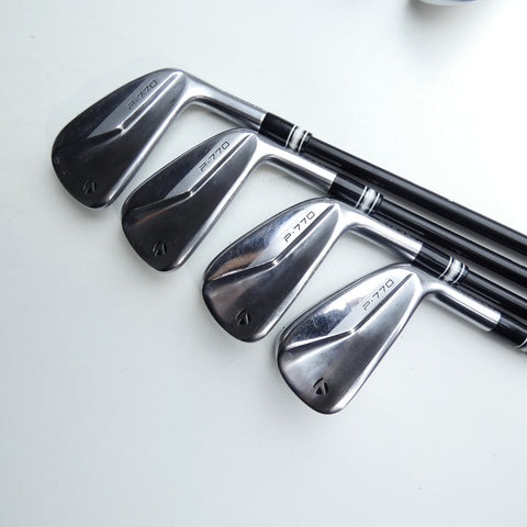 Used TaylorMade P770 2020 Iron Set / 4 - PW / X-Stiff Flex