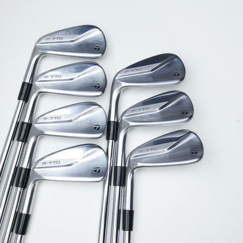 Used TaylorMade P770 2020 Iron Set / 4 - PW / X-Stiff Flex / Left-Handed