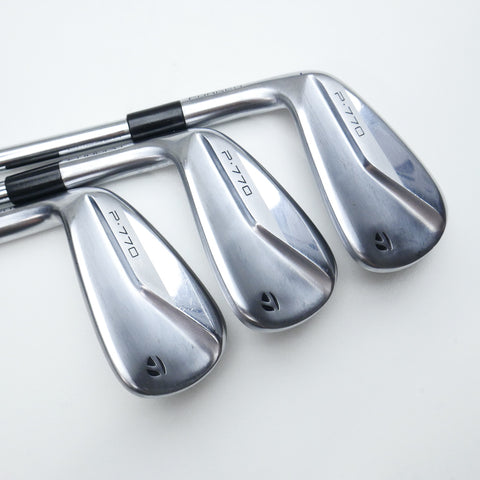 Used TaylorMade P770 2020 Iron Set / 4 - PW / X-Stiff Flex / Left-Handed