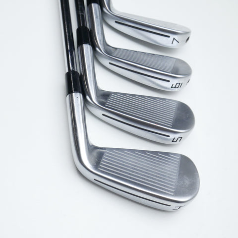 Used TaylorMade P770 2020 Iron Set / 4 - PW / X-Stiff Flex / Left-Handed