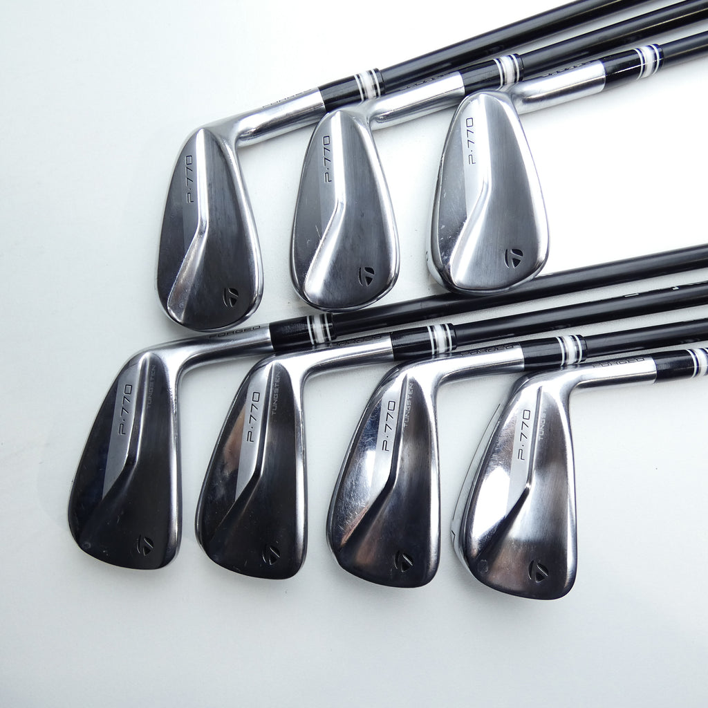 Used TaylorMade P770 2020 Iron Set / 4 - PW / X-Stiff Flex