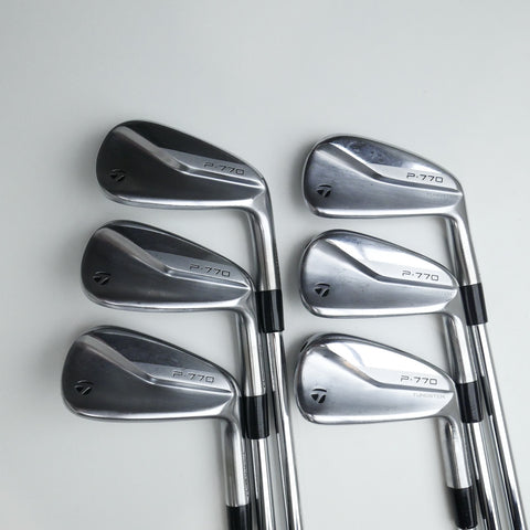 Used TaylorMade P770 2020 Iron Set / 5 - PW / Stiff Flex