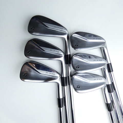 Used TaylorMade P770 2020 Iron Set / 5 - PW / Stiff Flex