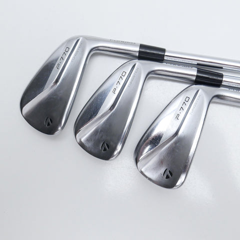 Used TaylorMade P770 2020 Iron Set / 5 - PW / Stiff Flex