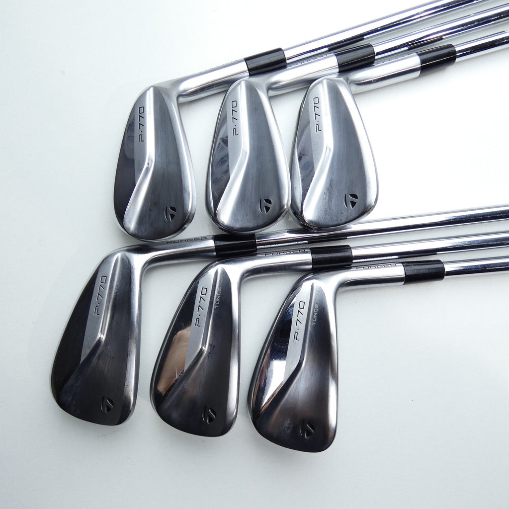 Used TaylorMade P770 2020 Iron Set / 5 - PW / Stiff Flex