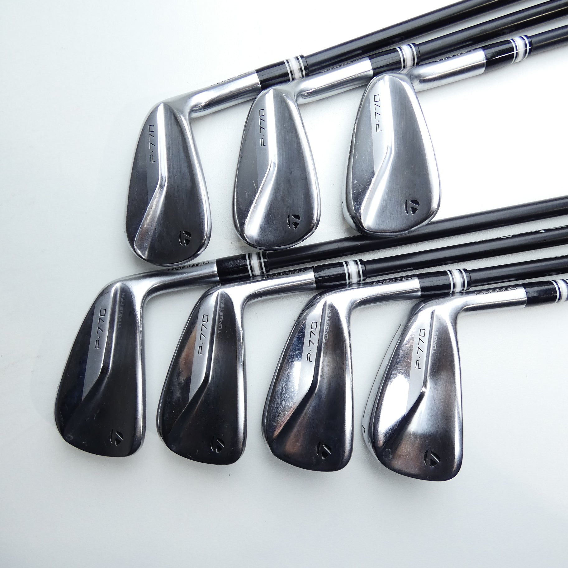 Used TaylorMade P770 2020 Iron Set / 5 - PW / X-Stiff Flex
